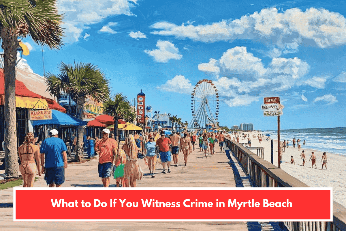 What to Do If You Witness Crime in Myrtle Beach