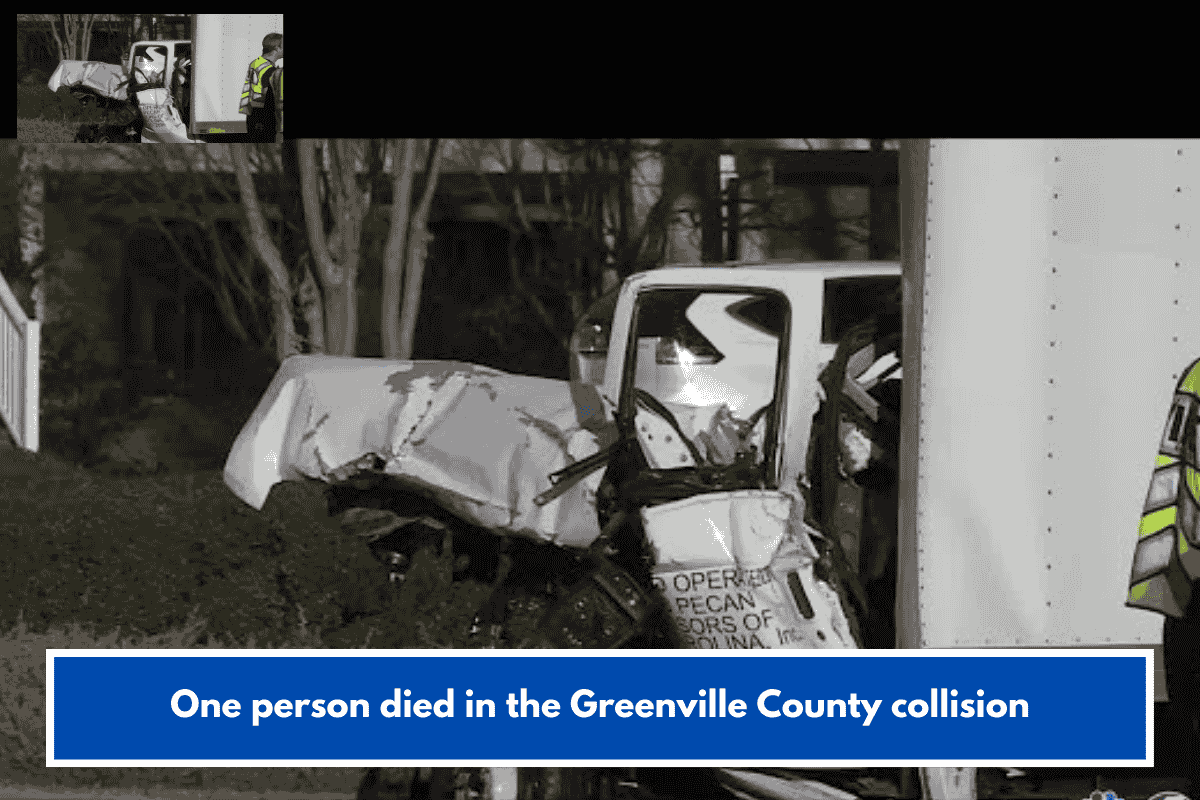 One person died in the Greenville County collision