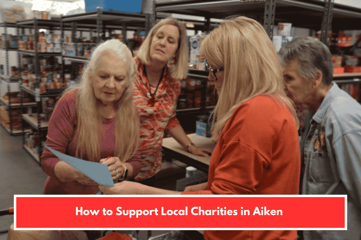 How to Support Local Charities in Aiken
