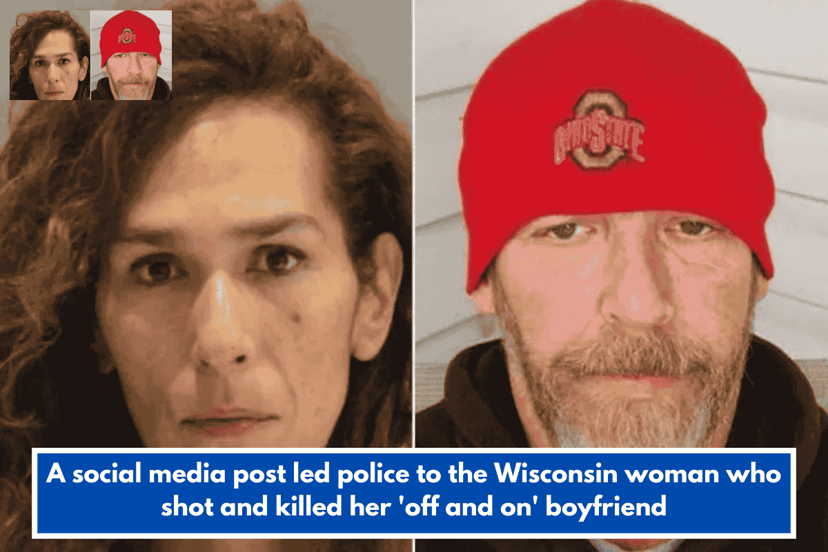 A social media post led police to the Wisconsin woman who shot and killed her 'off and on' boyfriend