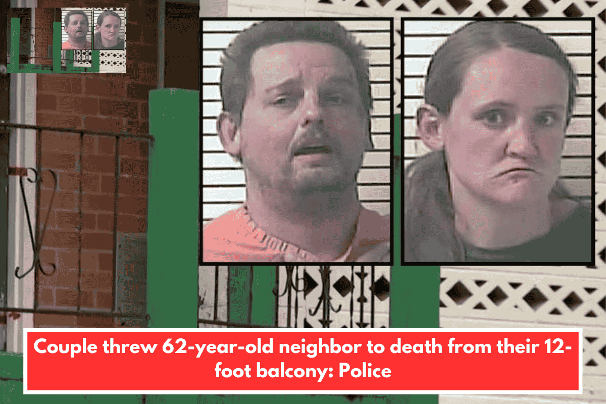 Couple threw 62-year-old neighbor to death from their 12-foot balcony: Police
