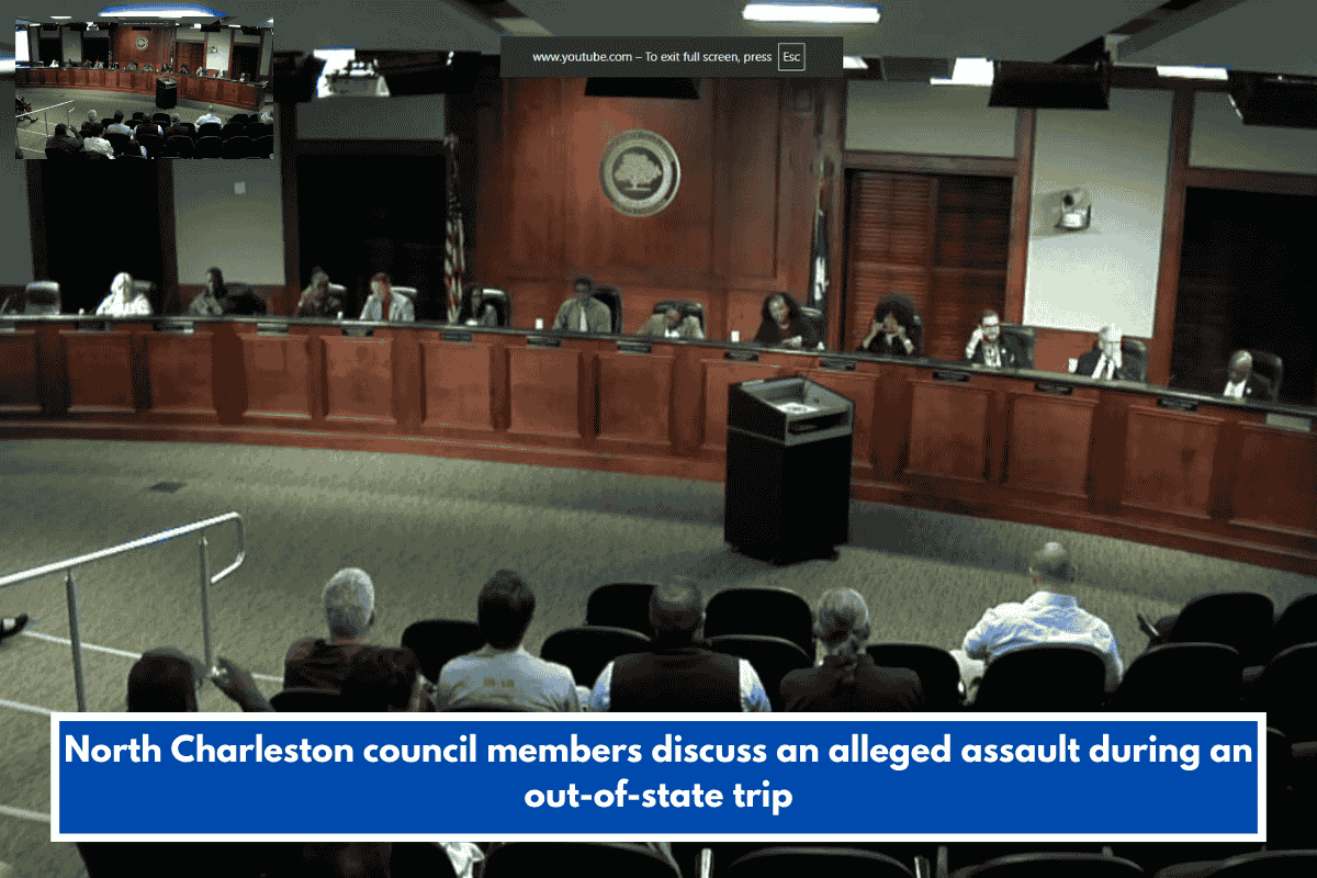 North Charleston council members discuss an alleged assault during an out-of-state trip