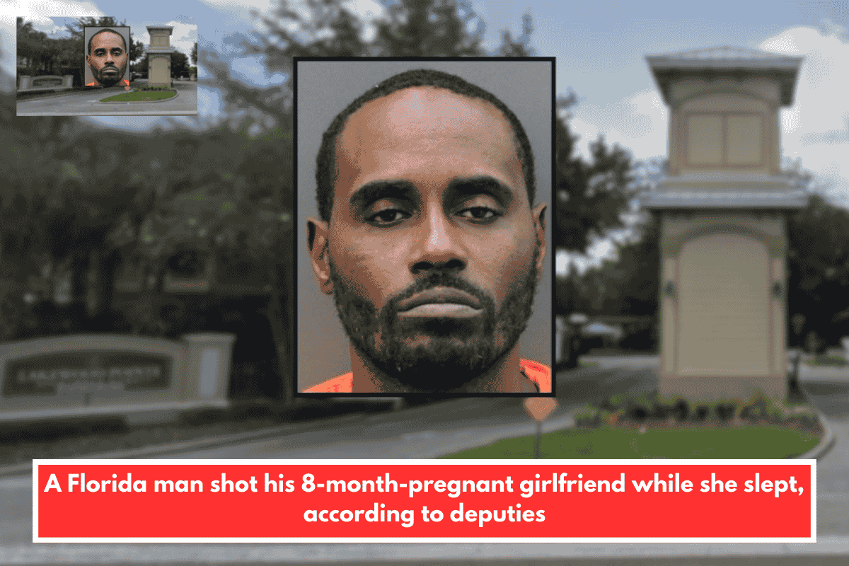 A Florida man shot his 8-month-pregnant girlfriend while she slept, according to deputies