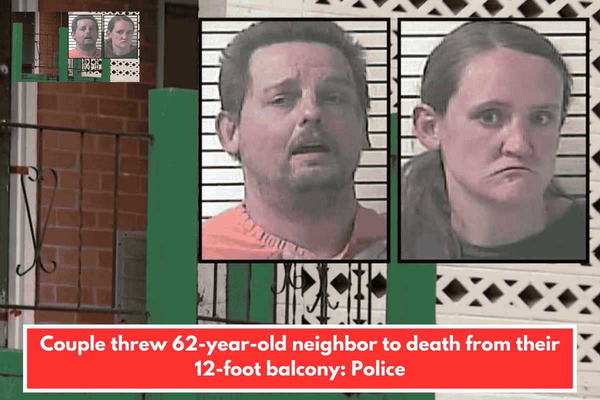 Couple threw 62-year-old neighbor to death from their 12-foot balcony: Police