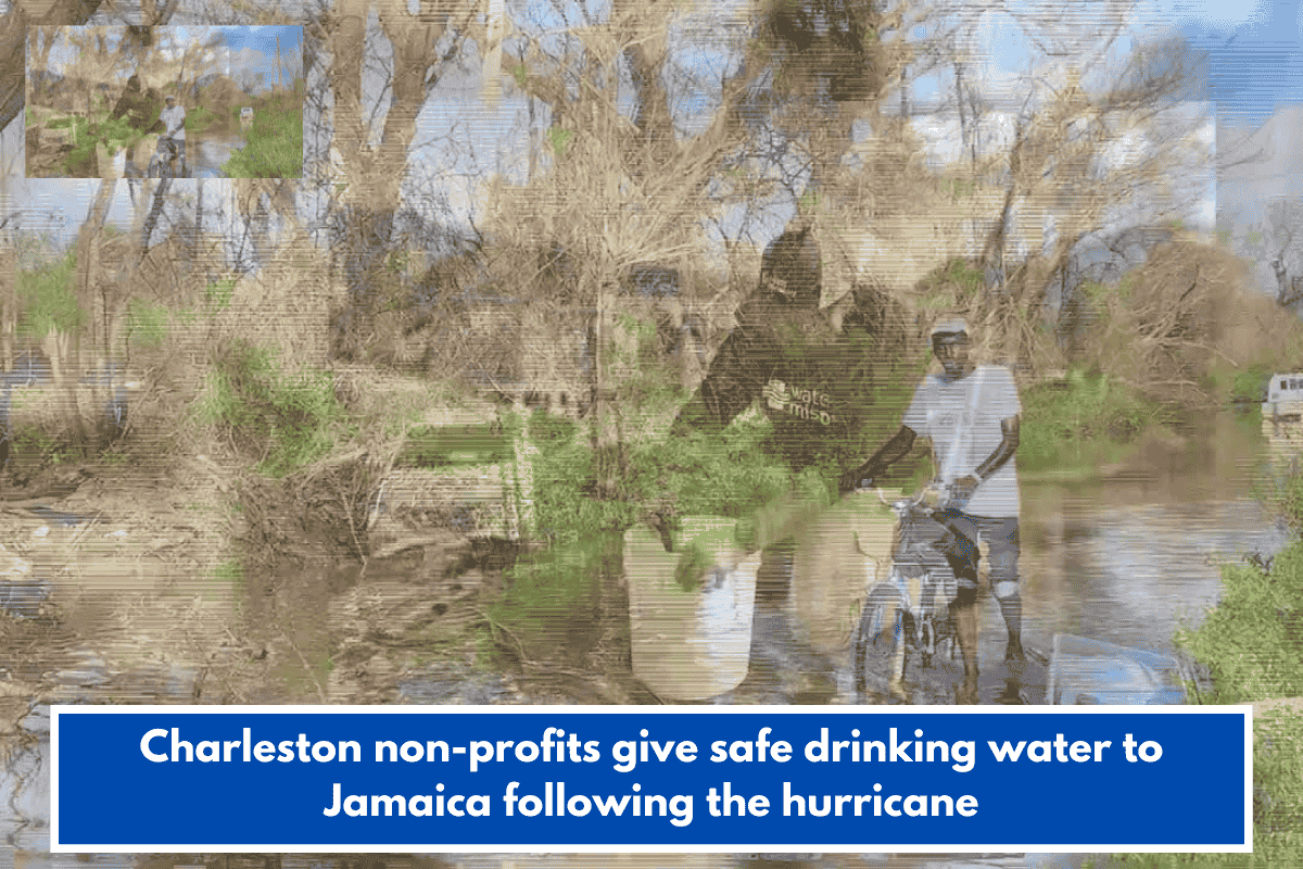 Charleston non-profits give safe drinking water to Jamaica following the hurricane