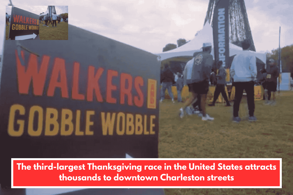 The third-largest Thanksgiving race in the United States attracts thousands to downtown Charleston streets