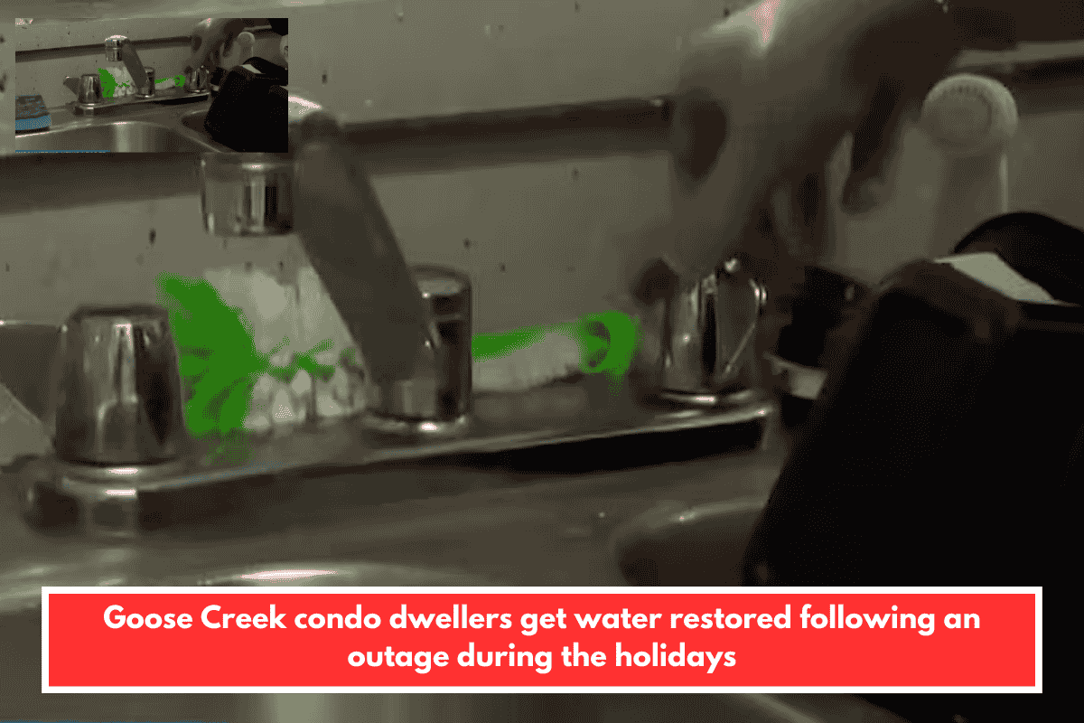 Goose Creek condo dwellers get water restored following an outage during the holidays