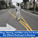 Jaywalking, Littering, and Other Laws You Break Every Day Without Realizing It in Montana