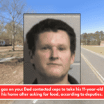 I'll dump gas on you: Dad contacted cops to take his 11-year-old kid from his home after asking for food, according to deputies.