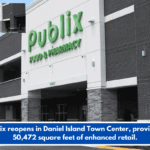 Publix reopens in Daniel Island Town Center, providing 50,472 square feet of enhanced retail.