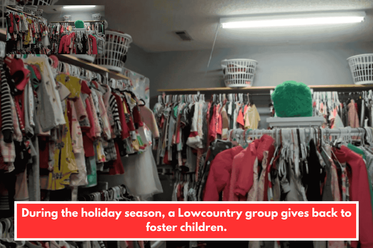 During the holiday season, a Lowcountry group gives back to foster children.