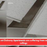 Tenants at Clubway Apartments are suffering from collapsed ceilings
