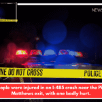 Nine people were injured in an I-485 crash near the Pineville-Matthews exit, with one badly hurt.