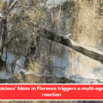 Suspicious' blaze in Florence triggers a multi-agency reaction