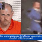 After making an attempt at suicide, the jail inmate was sent to the hospital, where he is said to have escaped
