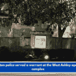 Charleston police served a warrant at the West Ashley apartment complex