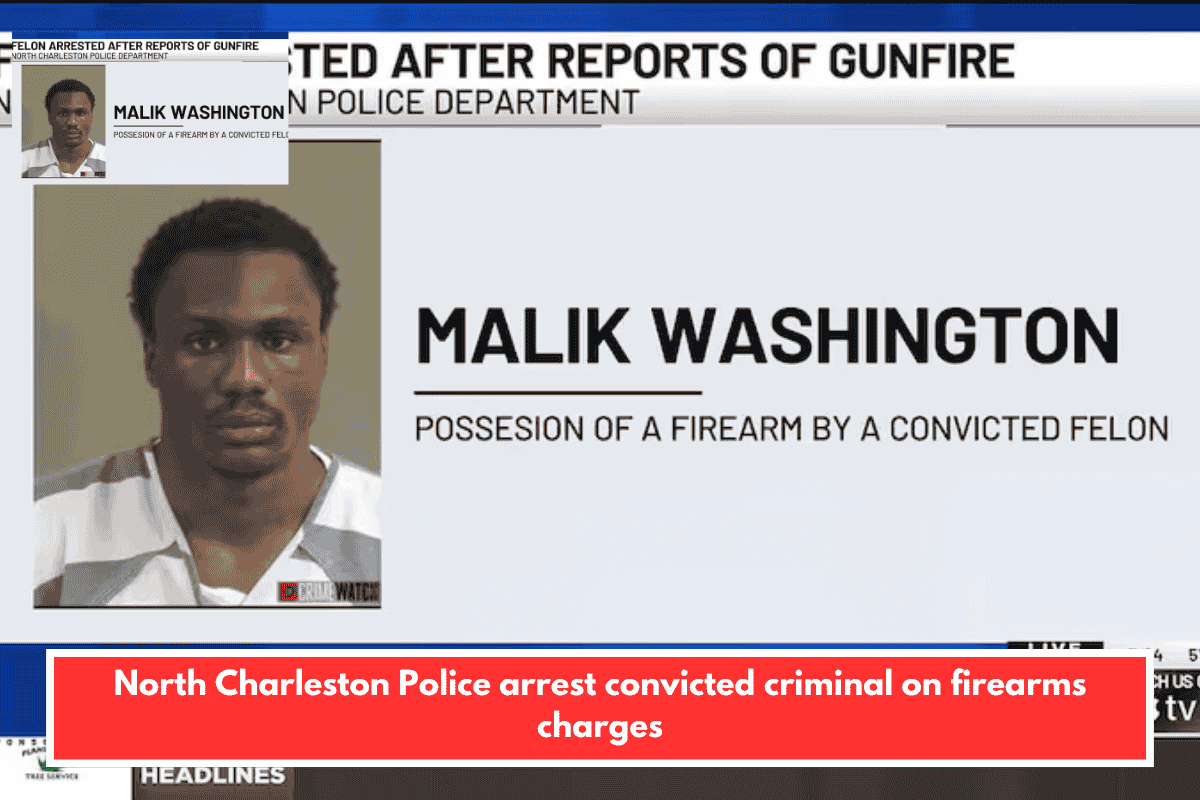 North Charleston Police arrest convicted criminal on firearms charges