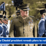 The Citadel president reveals plans to retire