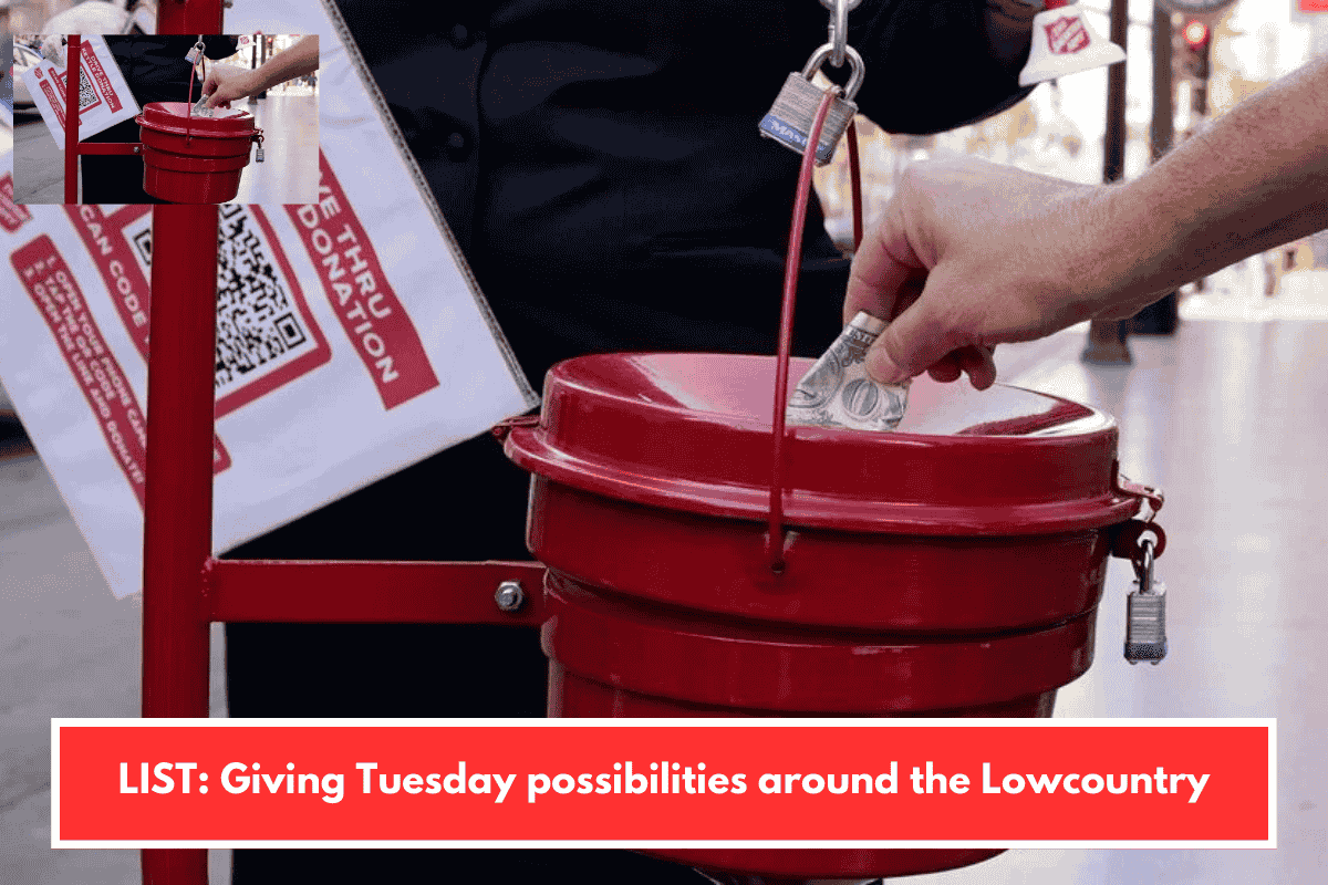 LIST: Giving Tuesday possibilities around the Lowcountry