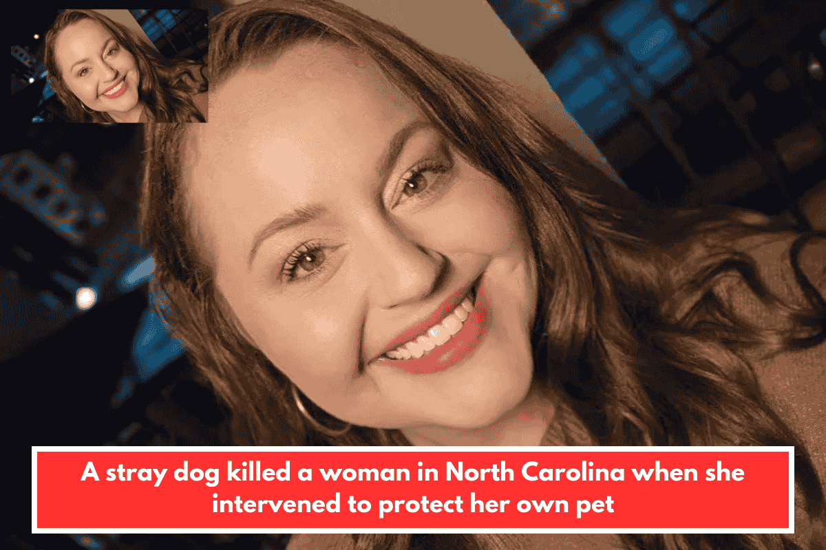 A stray dog killed a woman in North Carolina when she intervened to protect her own pet