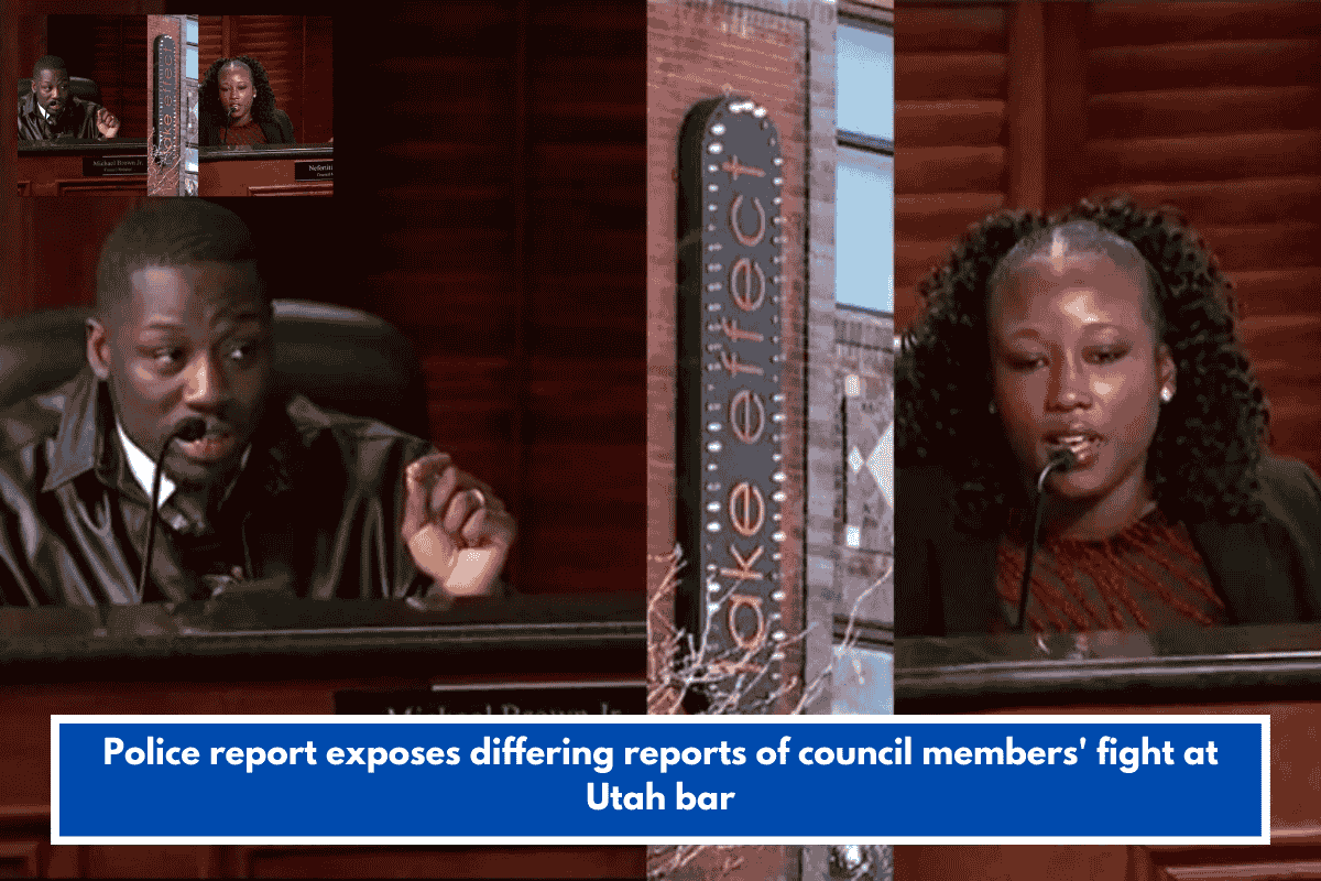 Police report exposes differing reports of council members' fight at Utah bar