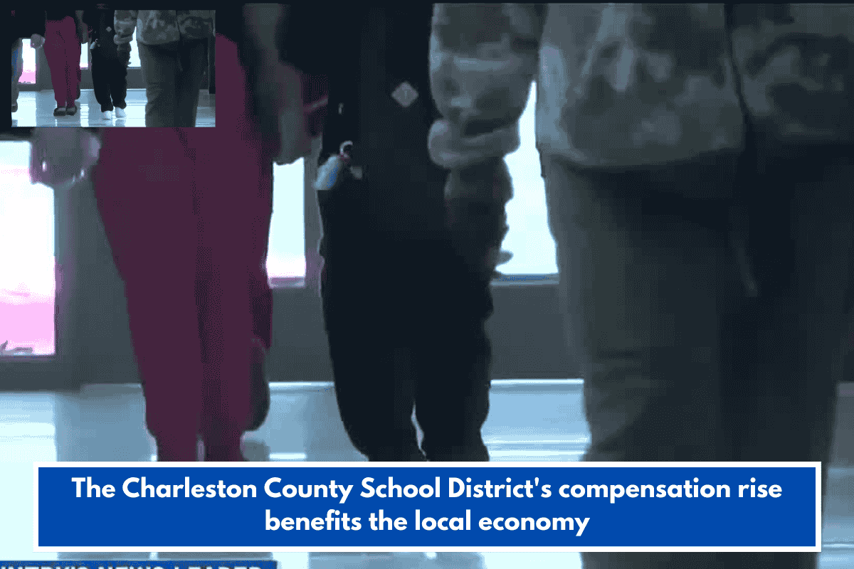 The Charleston County School District's compensation rise benefits the local economy