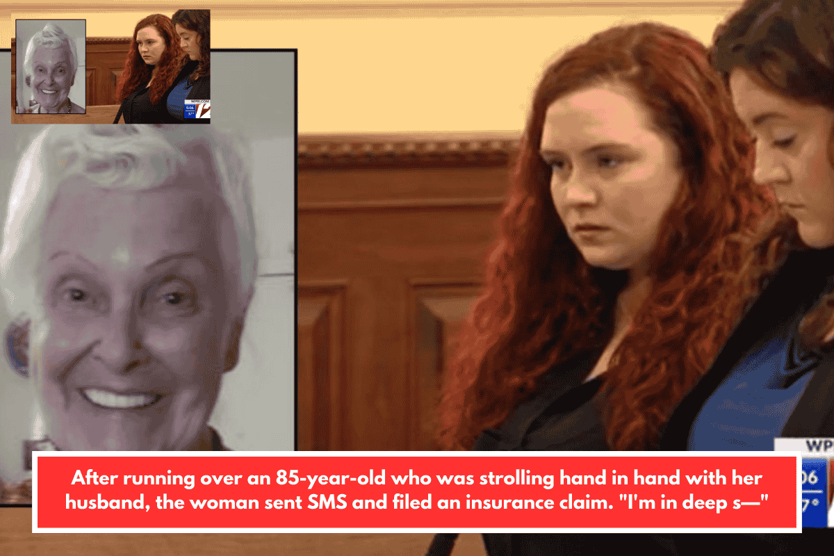 After running over an 85-year-old who was strolling hand in hand with her husband, the woman sent SMS and filed an insurance claim. "I'm in deep s—"