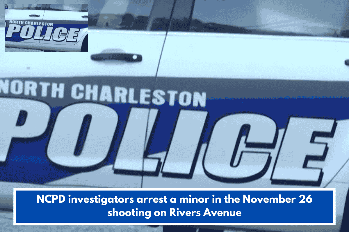 NCPD investigators arrest a minor in the November 26 shooting on Rivers Avenue