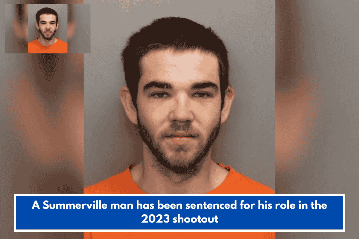 A Summerville man has been sentenced for his role in the 2023 shootout