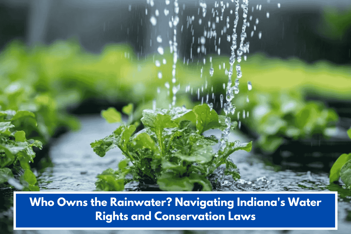 Who Owns the Rainwater? Navigating Indiana's Water Rights and Conservation Laws