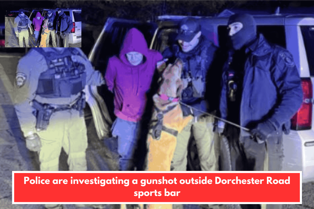 Police are investigating a gunshot outside Dorchester Road sports bar