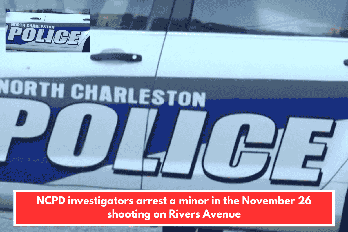NCPD investigators arrest a minor in the November 26 shooting on Rivers Avenue