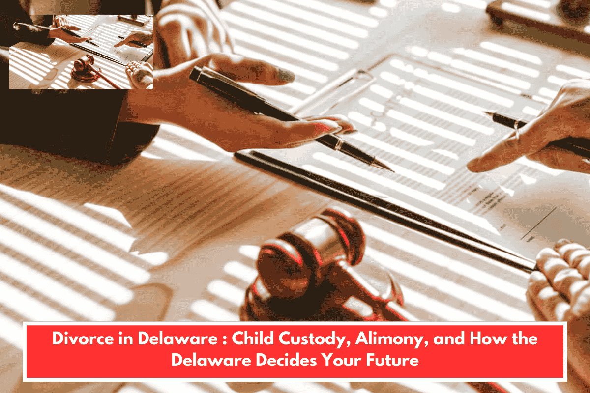 Divorce in Delaware : Child Custody, Alimony, and How the Delaware Decides Your Future