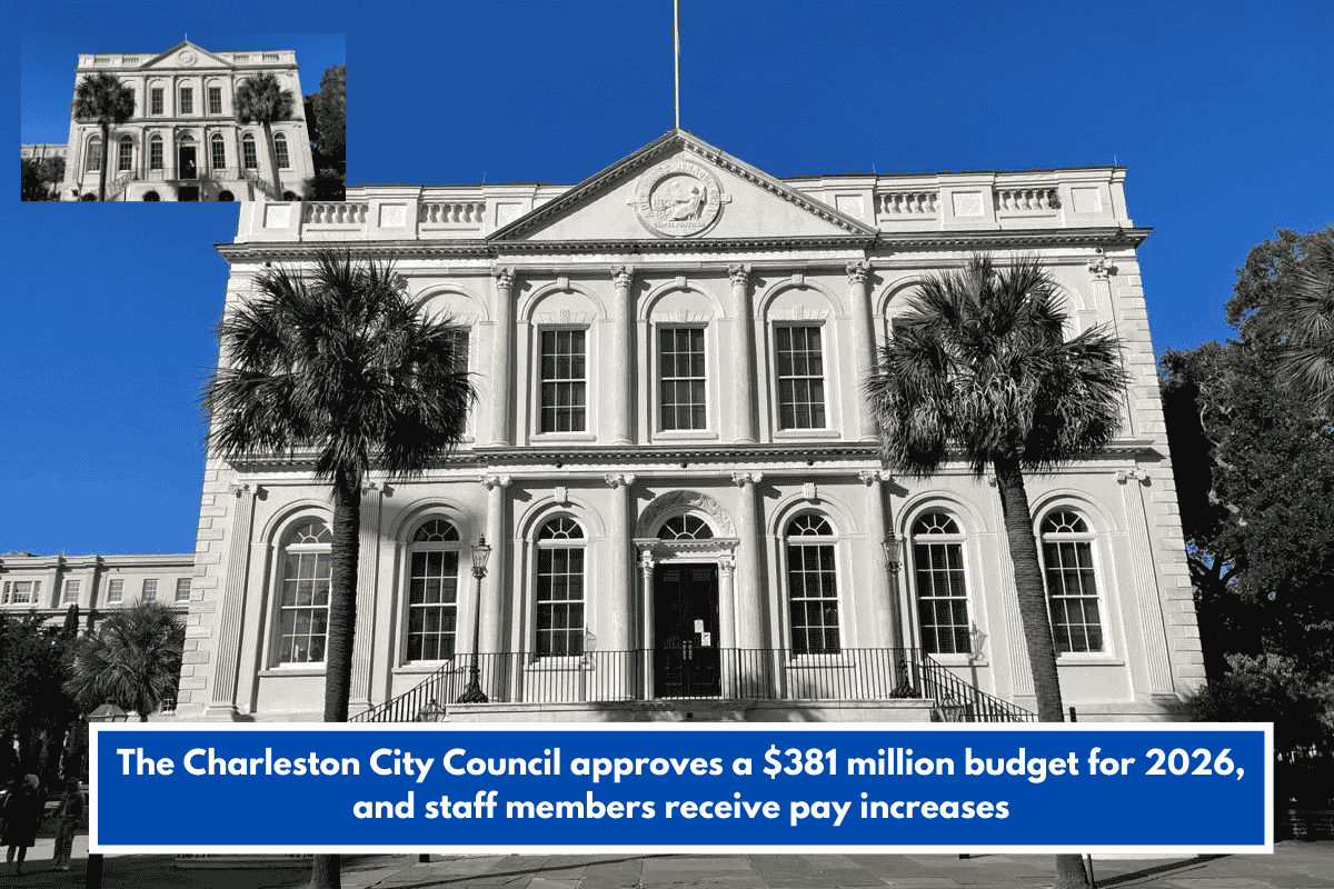 The Charleston City Council approves a $381 million budget for 2026, and staff members receive pay increases