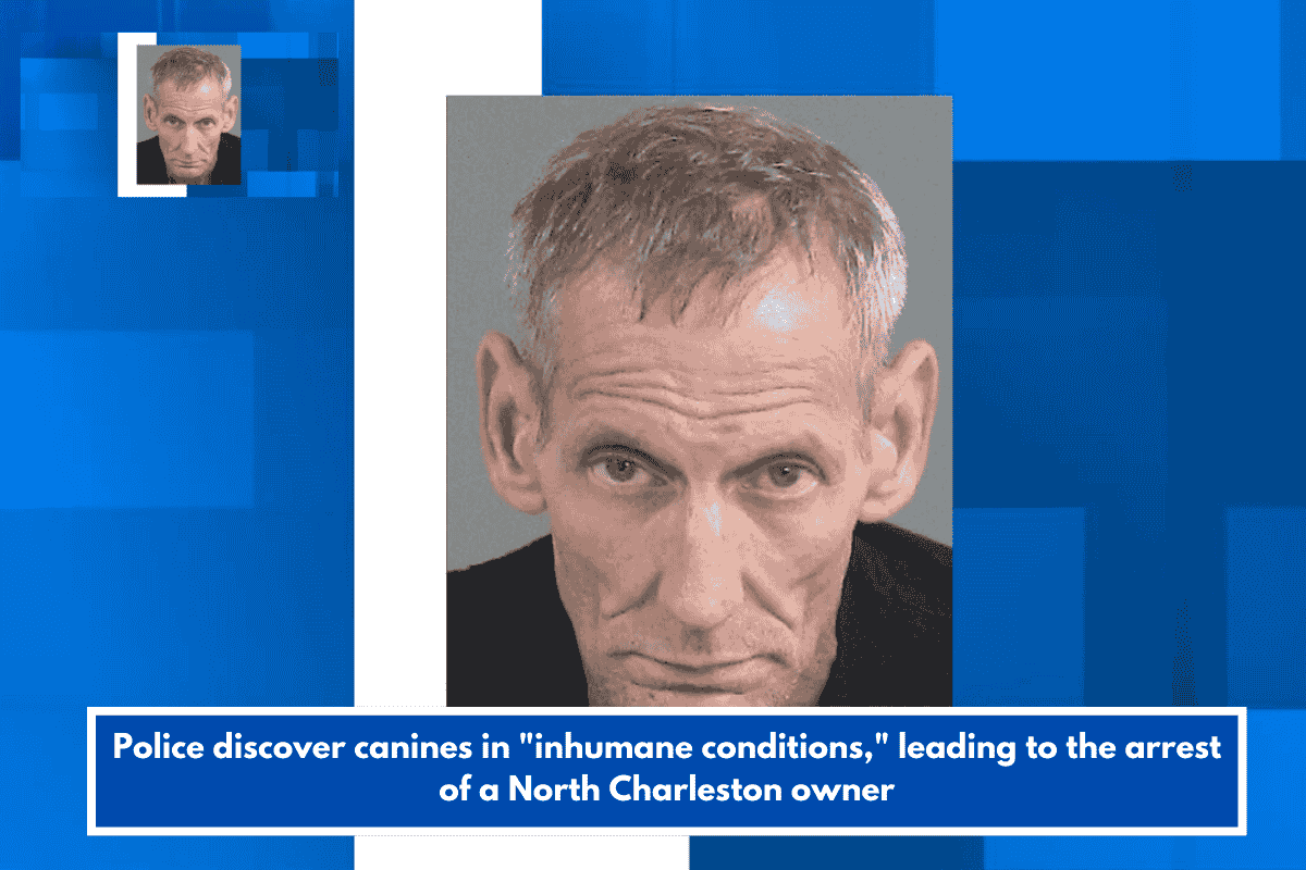 Police discover canines in "inhumane conditions," leading to the arrest of a North Charleston owner