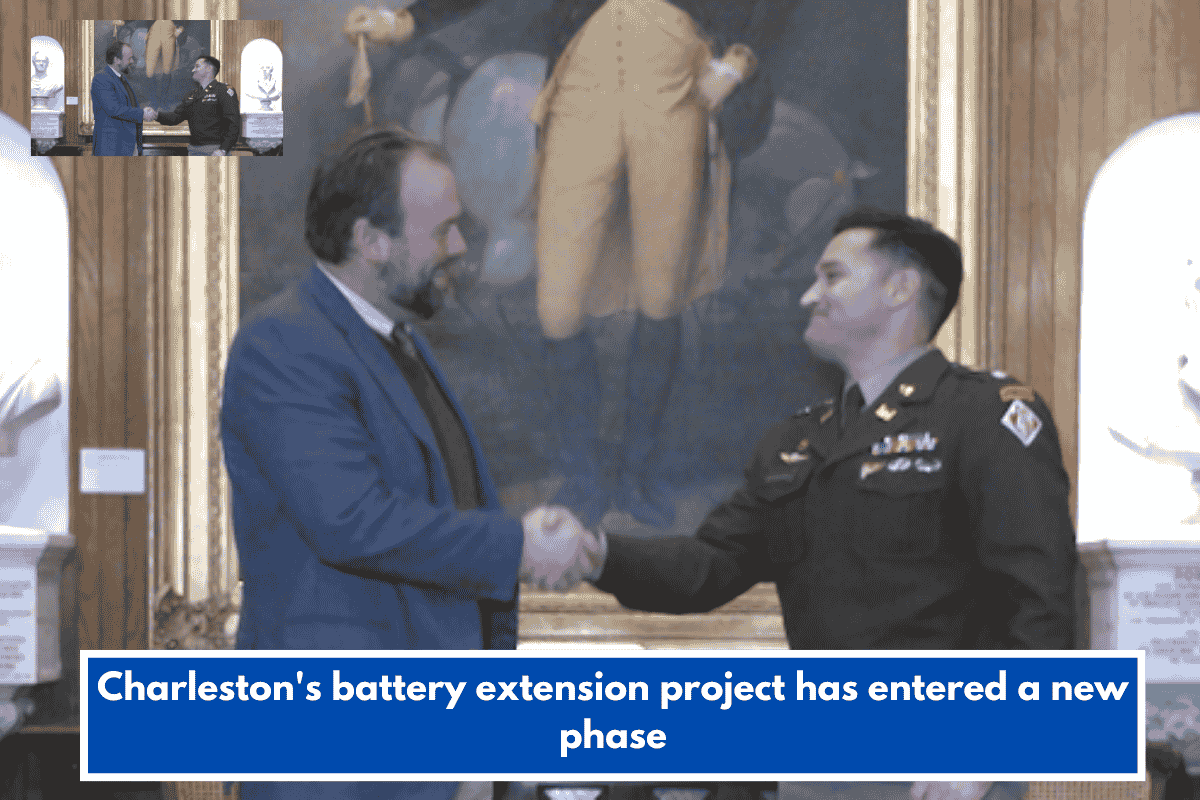 Charleston's battery extension project has entered a new phase