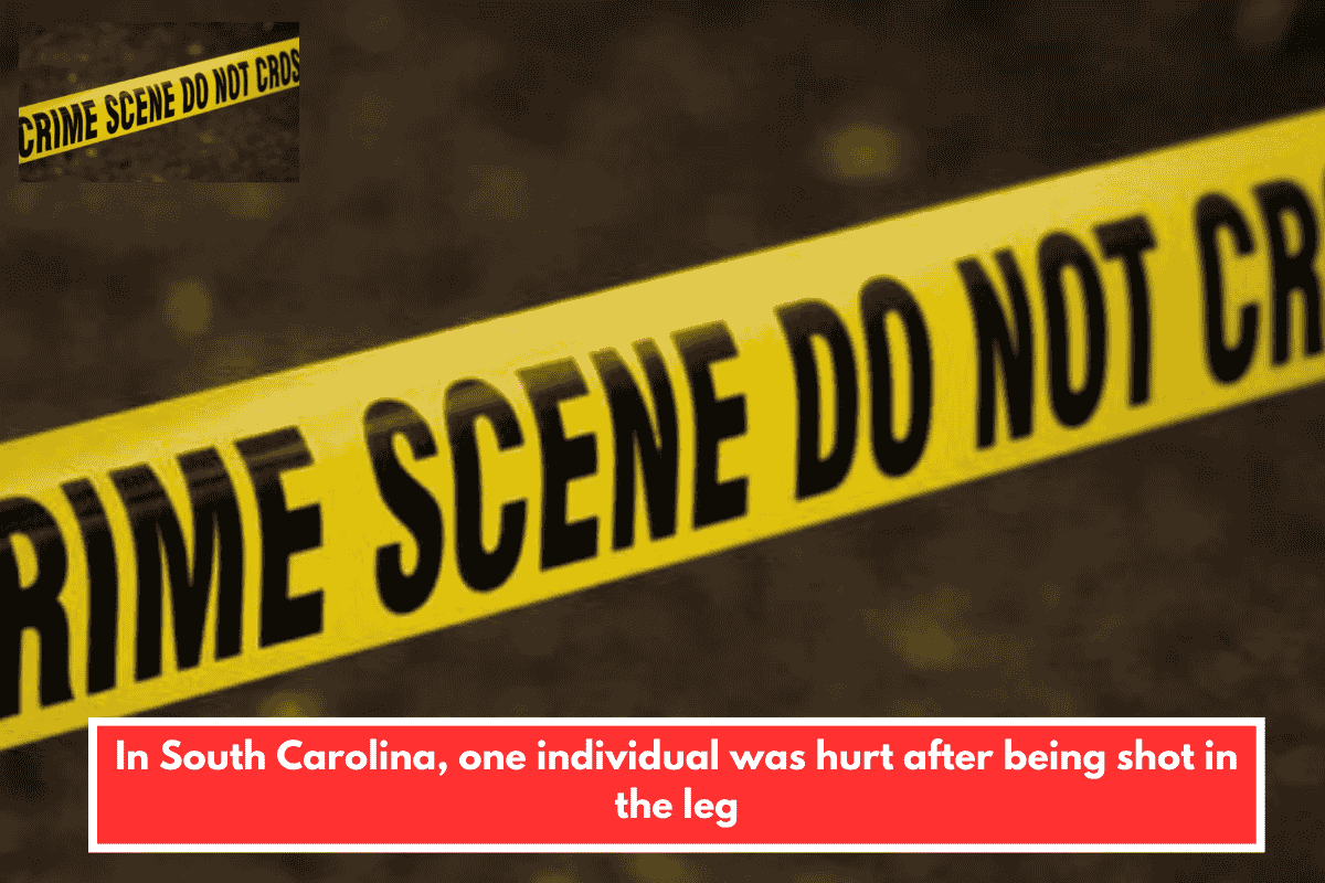 In South Carolina, one individual was hurt after being shot in the leg