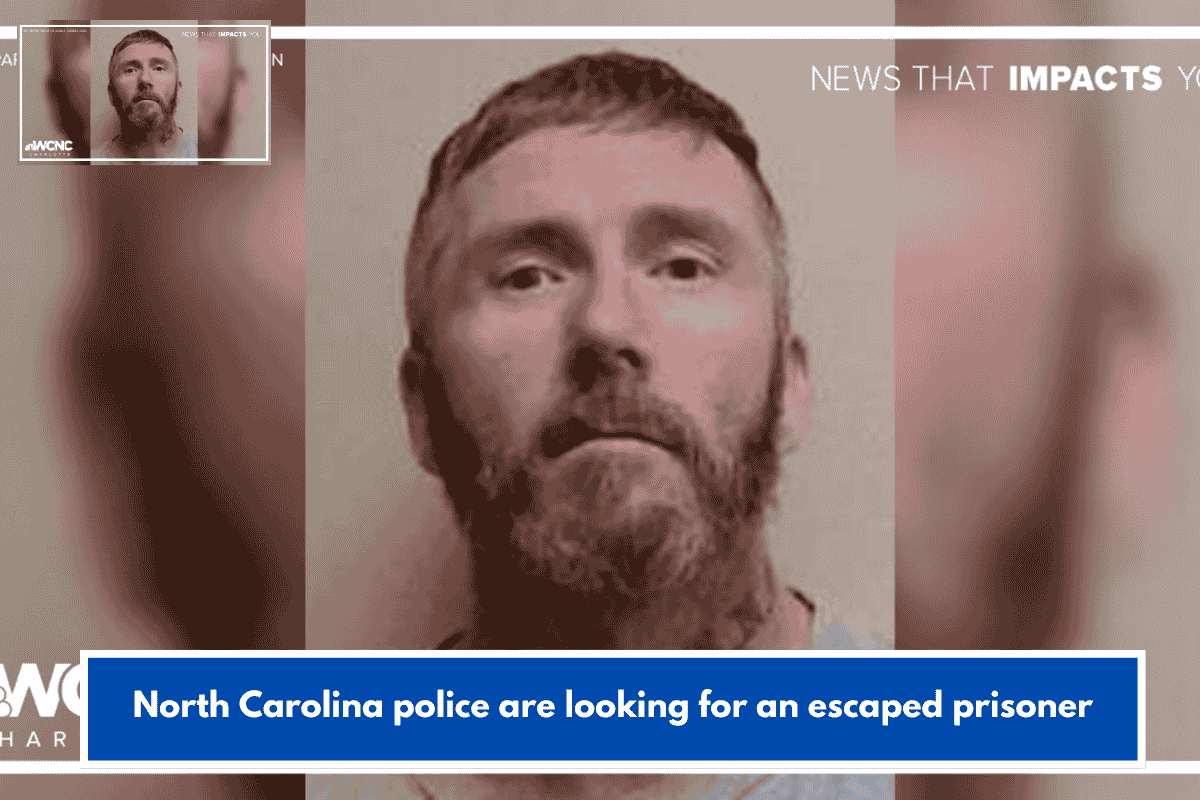 North Carolina police are looking for an escaped prisoner