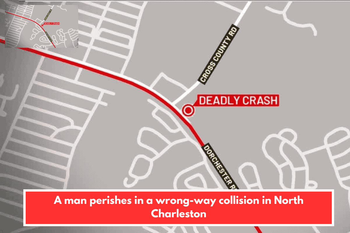 A man perishes in a wrong-way collision in North Charleston