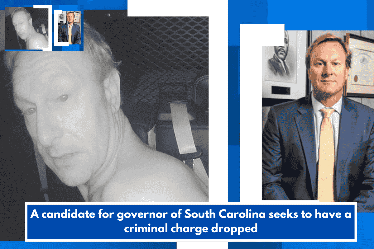 A candidate for governor of South Carolina seeks to have a criminal charge dropped