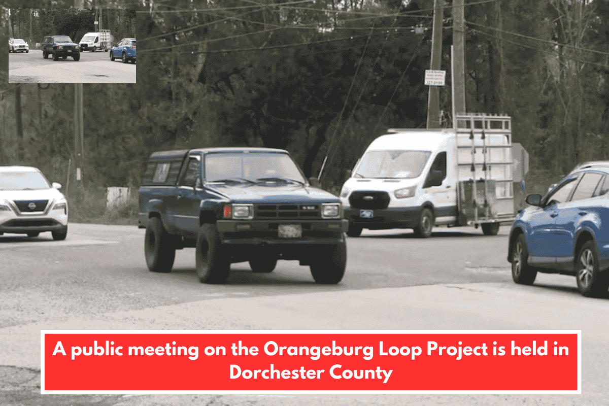 A public meeting on the Orangeburg Loop Project is held in Dorchester County