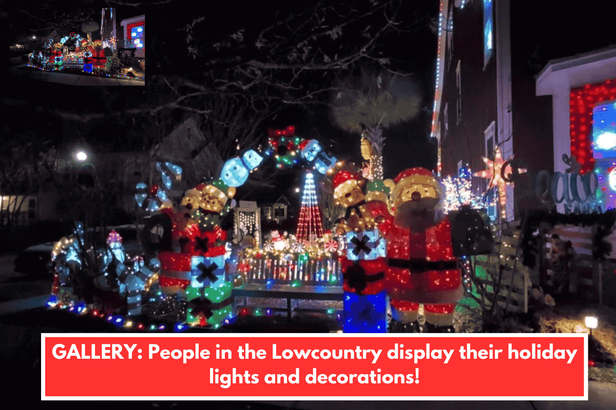 GALLERY: People in the Lowcountry display their holiday lights and decorations!