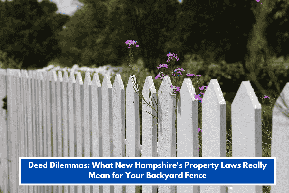 Deed Dilemmas: What New Hampshire's Property Laws Really Mean for Your Backyard Fence