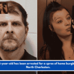 An 18-year-old has been arrested for a spree of home burglaries in North Charleston.