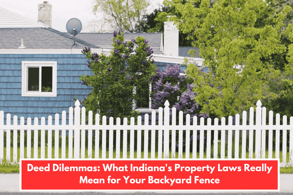 Deed Dilemmas: What Indiana's Property Laws Really Mean for Your Backyard Fence