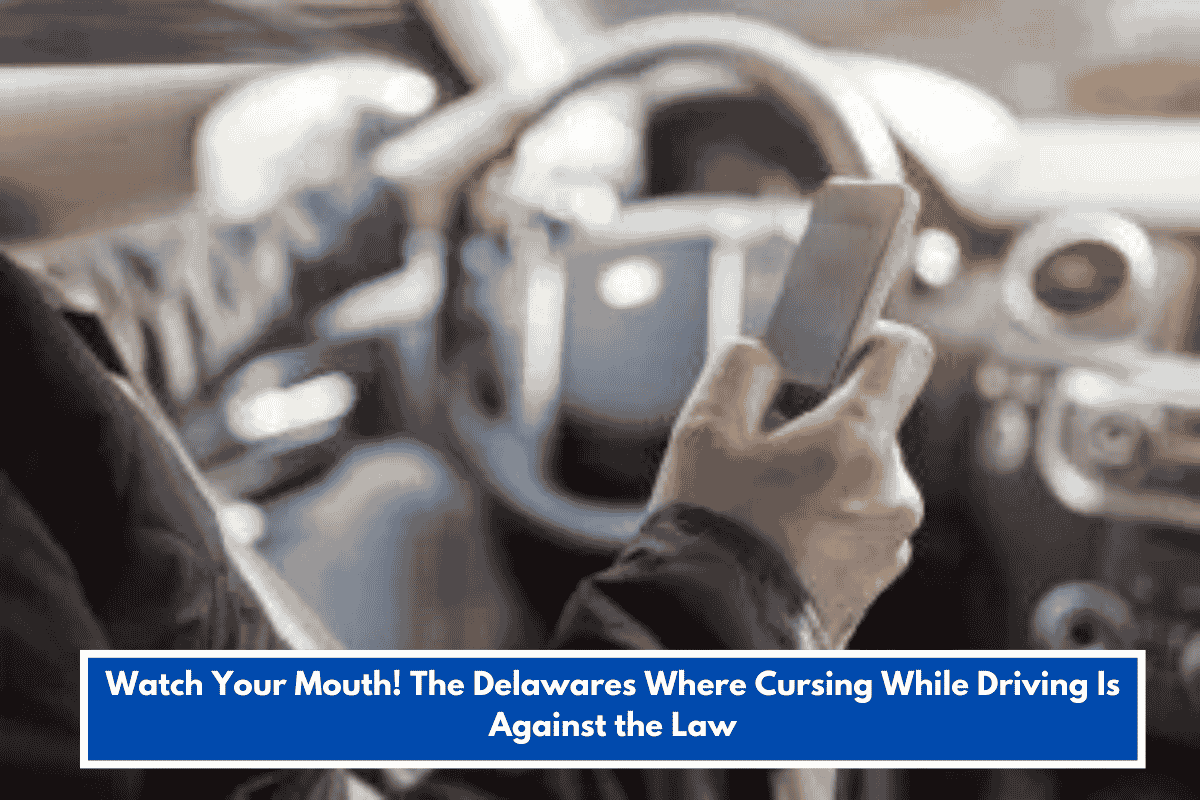 Watch Your Mouth! The Delawares Where Cursing While Driving Is Against the Law