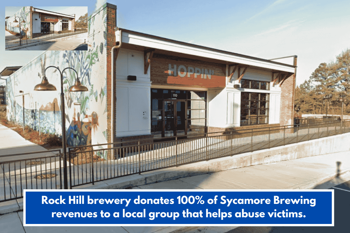 Rock Hill brewery donates 100% of Sycamore Brewing revenues to a local group that helps abuse victims.