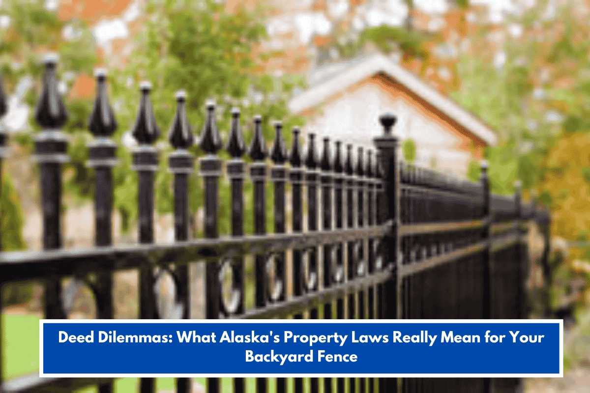 Deed Dilemmas: What Alaska's Property Laws Really Mean for Your Backyard Fence