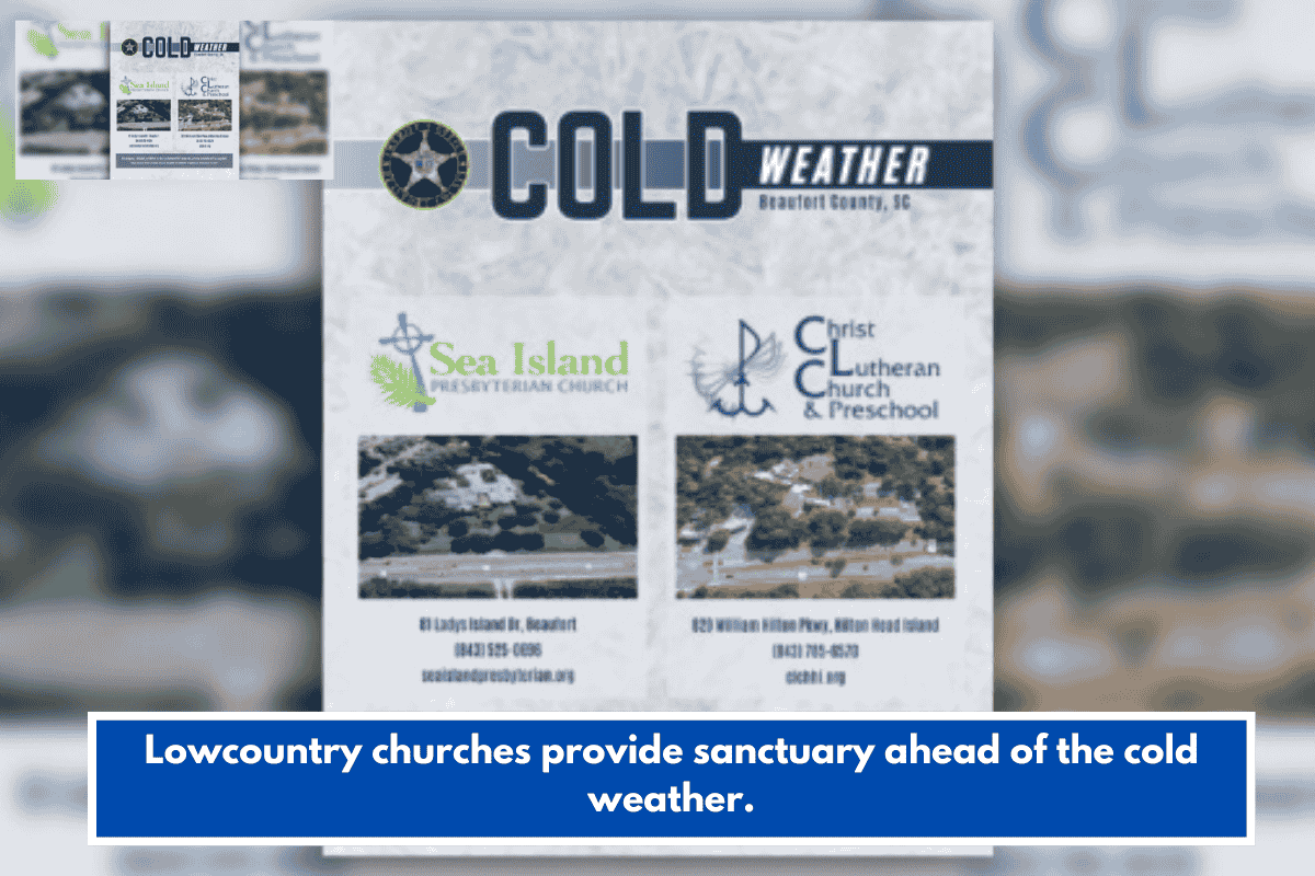 Lowcountry churches provide sanctuary ahead of the cold weather.
