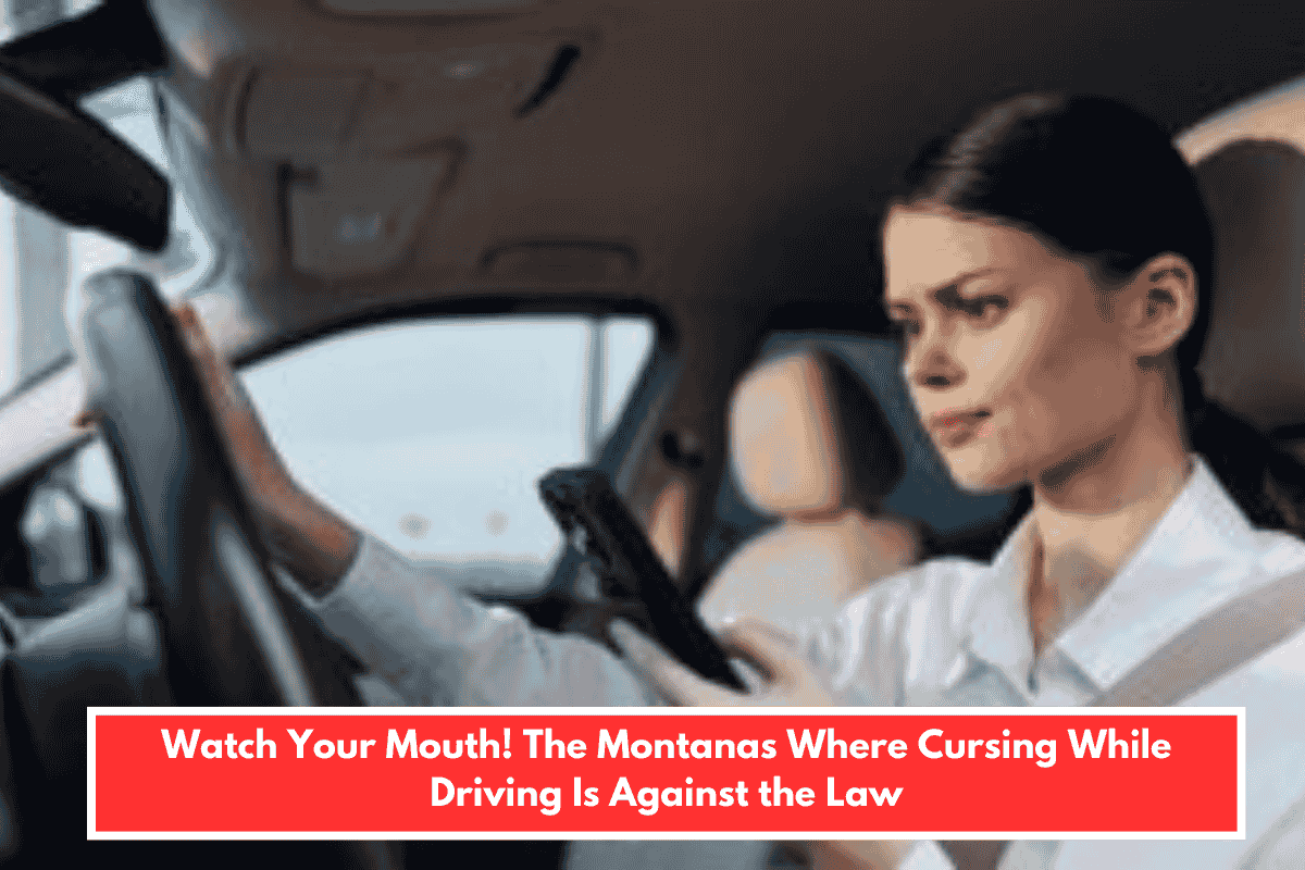 Watch Your Mouth! The Montanas Where Cursing While Driving Is Against the Law